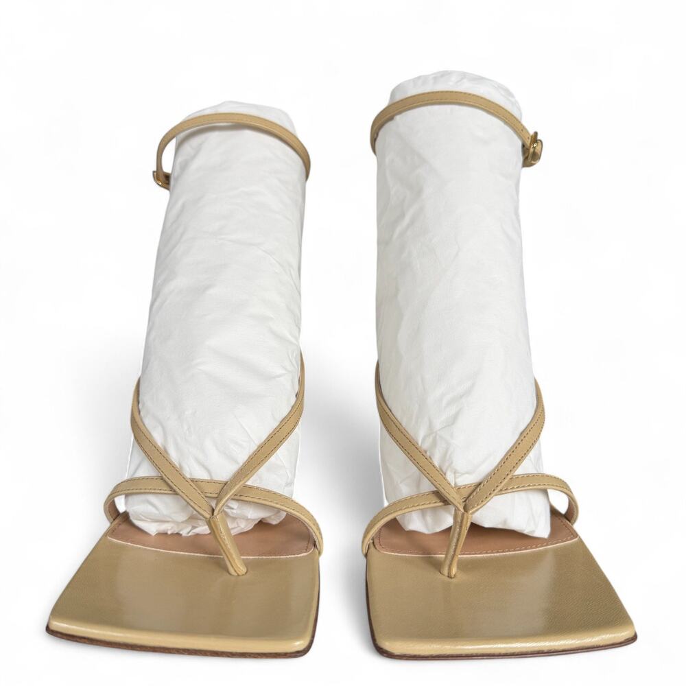 Bottega Veneta Square Toe Wedge Sandals‎ NEW - Picture 5 of 12